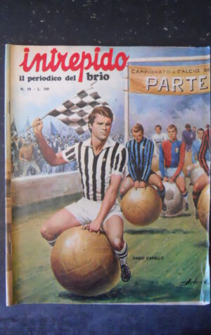 INTREPIDO 39 1970 BOBBY SOLO LITTLE TONY FABIO CAPELLO BRIAN REDMAN [SC5D]