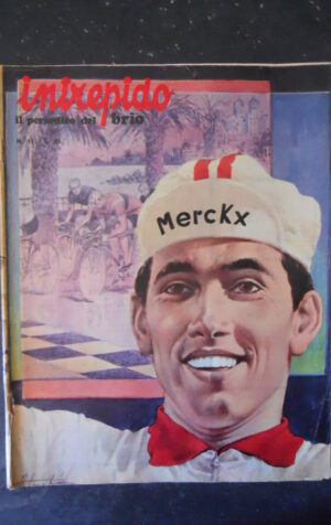 INTREPIDO 11 1969 SOGNO A PARIGI EDDY MERCKX BRENTON WOOD FIAT 130 [SC5D]
