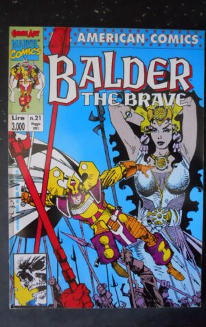 ALL AMERICAN COMICS 21 BALDER THE BRAVE COMIC ART MARVEL [TR3]