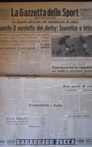GAZZETTA DELLO SPORT 07/11/1949  [G770]
