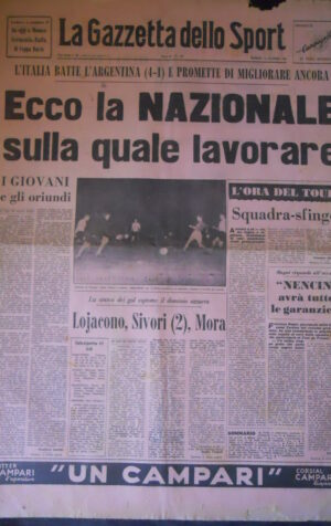 GAZZETTA DELLO SPORT 16/06/1961  [G770]
