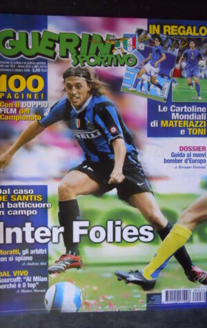 GUERIN SPORTIVO 39 2006 MORATTI TOTTI YOANN GOURCUFF KRIS BOYD  [G678]