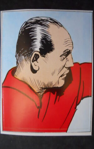 FIGURINA STICKERS GIORNALINO 1985 #5 GINO BARTALI [AFZ]