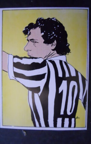 FIGURINA STICKERS GIORNALINO 1985 #114 MICHEL PLATINI [AFZ]
