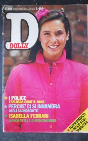 DOLLY 165 1981 CON FOTOROMANZO -- POSTERINO I POLICE -- ISABELLA FERRARI [C83]