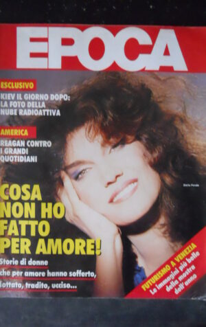 EPOCA 1859 1986  Stella Pende Richard Gere Futurismo italiano  [VL16]