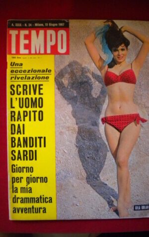 TEMPO 24 1967 GILA GOLAN PEPPINO CAPELLI [DV26]