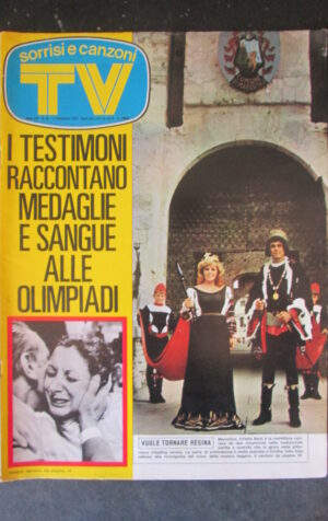 TV SORRISI CANZONI 38 1972 ORIETTA BERTI TOM JONES FLORA FAUNA CEMENTO [SC5E]