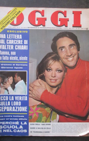 OGGI 24 1970 ALIDA CHELLI WALTER CHIARI SCHIAFFINO MICHELE MERCIER [SC5H]
