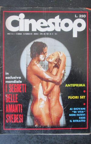CINESTOP 5 1971 RIVISTA EROTICA FOTOROMANZO [SIT14]