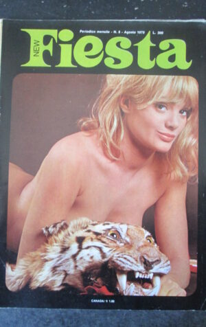 NEW FIESTA 8 1970 RIVISTA EROTICA EDIZIONE INTEUROPA [SIT14]