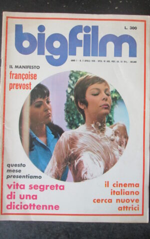 BIG FILM 2 1970 RIVISTA EROTICA FOTOROMANZO [SIT14]