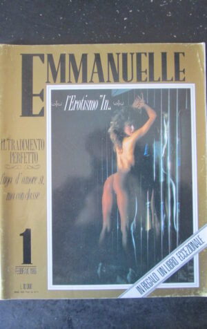 EMMANUELLE 1 1989 RIVISTA EROTICA [SIT14]