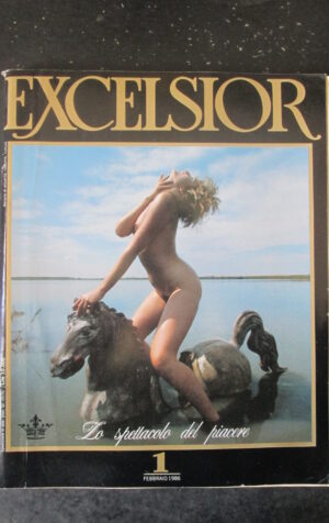 Excelsior 1 1986 GIANNI AGNELLI SILVANA MANGANO EVA IONESCO [SIT14]