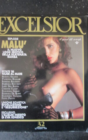 Excelsior 32 1988 magazine - con rarissimo album inedito di EVA IONESCO [SIT12]