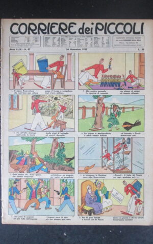 CORRIERE DEI PICCOLI 47 1957     [L1]