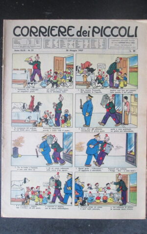 CORRIERE DEI PICCOLI 21 1957     [L1]