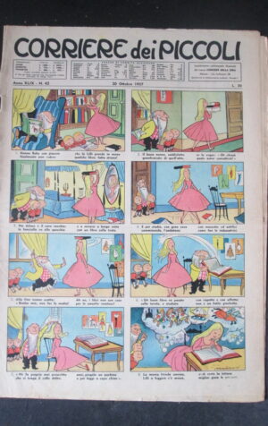 CORRIERE DEI PICCOLI 42 1957     [L1]