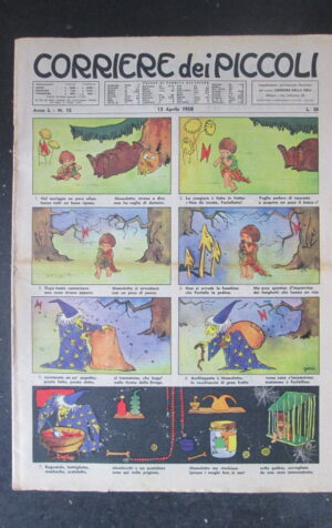 CORRIERE DEI PICCOLI 15 1958     [L2]