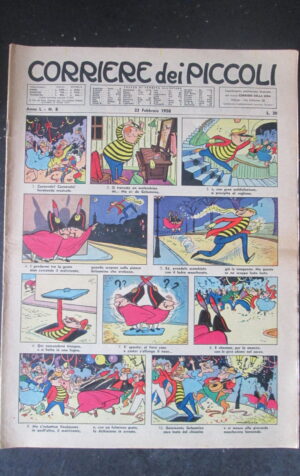 CORRIERE DEI PICCOLI 8 1958     [L2]
