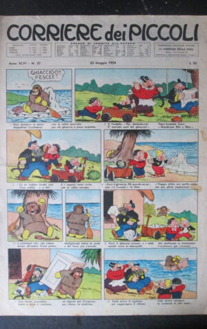 CORRIERE DEI PICCOLI 21 1954     [L1]