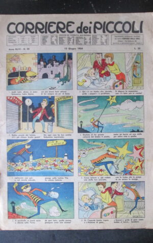 CORRIERE DEI PICCOLI 24 1954     [L1]