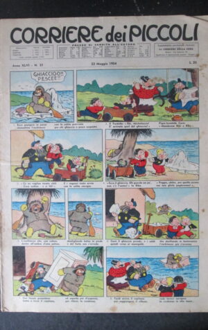 CORRIERE DEI PICCOLI 21 1954     [L1]