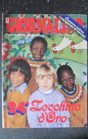 GIORNALINO 45 1981 ZECCHINO D'ORO + INSERTO - PINOCCHIO L. BOTTARO[H017]