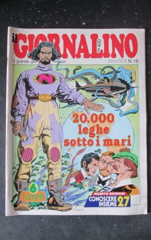 GIORNALINO 18 1981 FAVOLE DI PERRAULT BIONDI LUPI DEL NORD + INSERTO[H017]