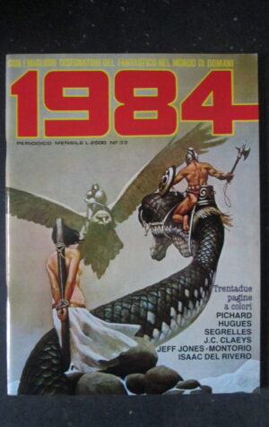1985 RIVISTA FUMETTI #33 PICHARD JEFF JONES J.C. CLAEYS  MONTORIO[G850]