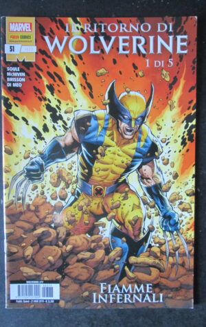 WOLVERINE 377 PANINI MARVEL  [W69]