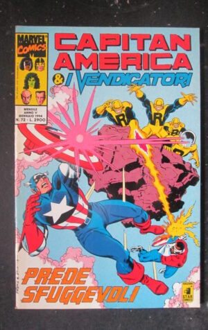 CAPITAN AMERICA E I VENDICATORI 72 1994 STAR COMICS MARVEL [C16A]