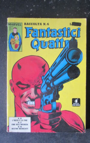 FANTASTICI QUATTRO  6 STAR COMICS MARVEL [C14]