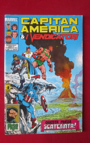 CAPITAN AMERICA & I VENDICATORI 39 1992 MARVEL STAR COMICS [G372]