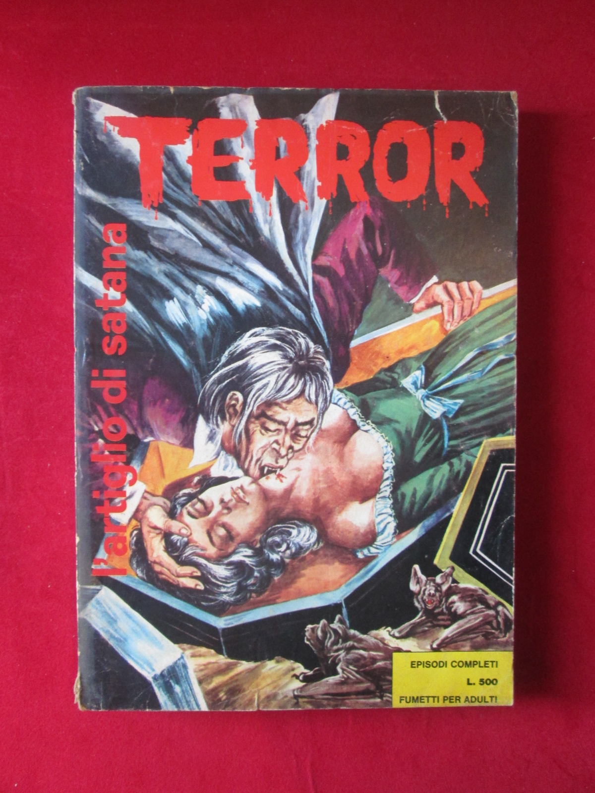 TERROR 2 1969 EDIZIONI ERREGI FUMETTO EROTICO [SIT23]