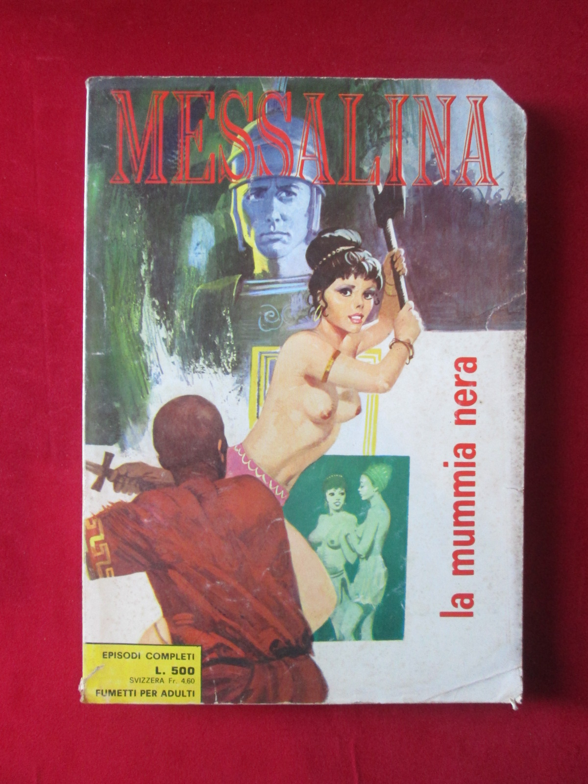 MESSALINA 15 1971 EDIZIONI ERREGI FUMETTO EROTICO [SIT23]