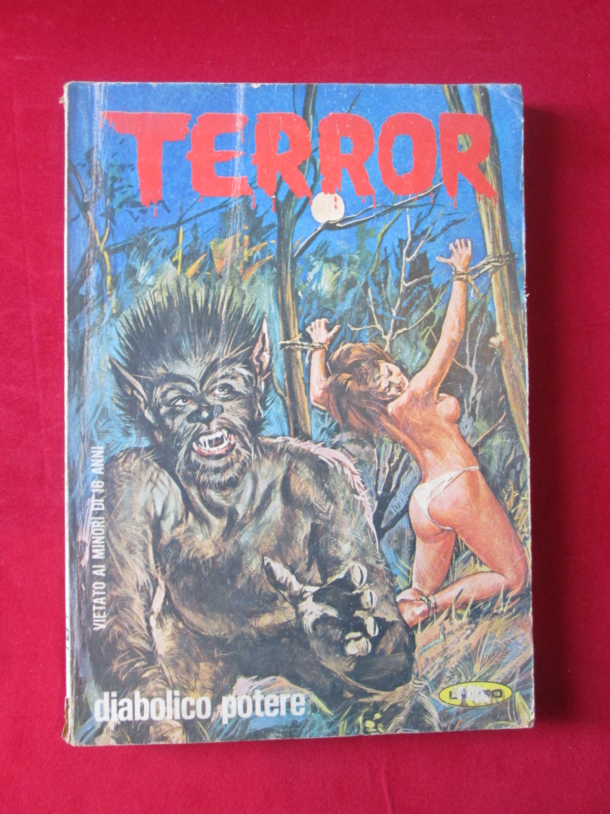 TERROR 110 1978 EDIPERIODICI FUMETTO EROTICO [SIT23]