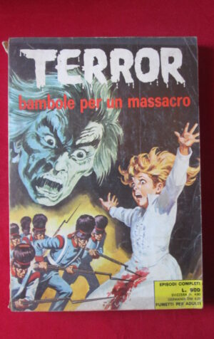 TERROR 55 1974 EDIPERIODICI FUMETTO EROTICO [SIT23]