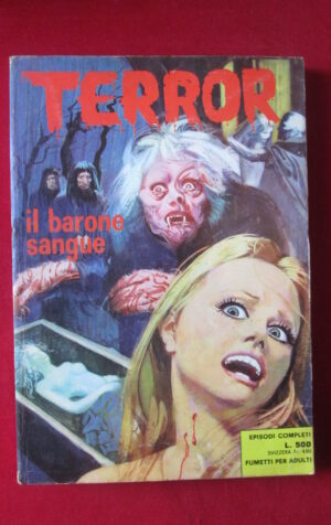 TERROR 31 1972 EDIPERIODICI FUMETTO EROTICO [SIT23]