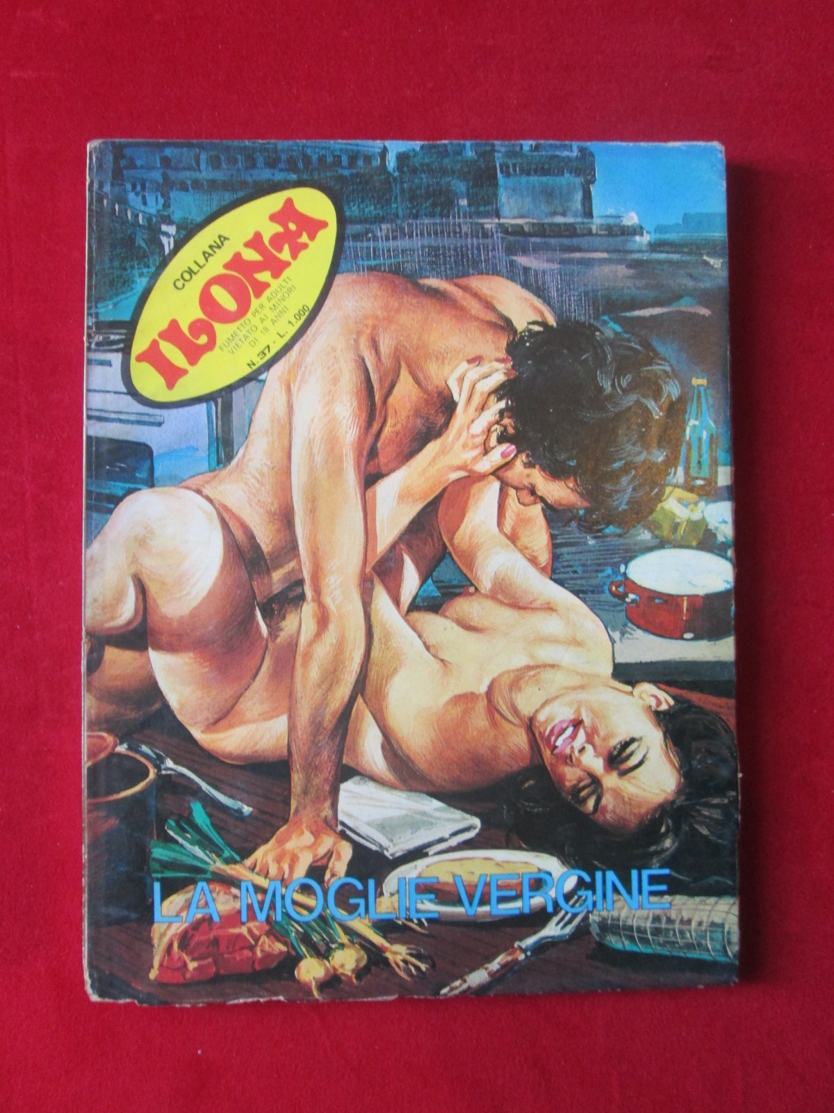 COLLANA ILONA 37 1982 GALAX EDITRICE FUMETTO EROTICO [SIT23]