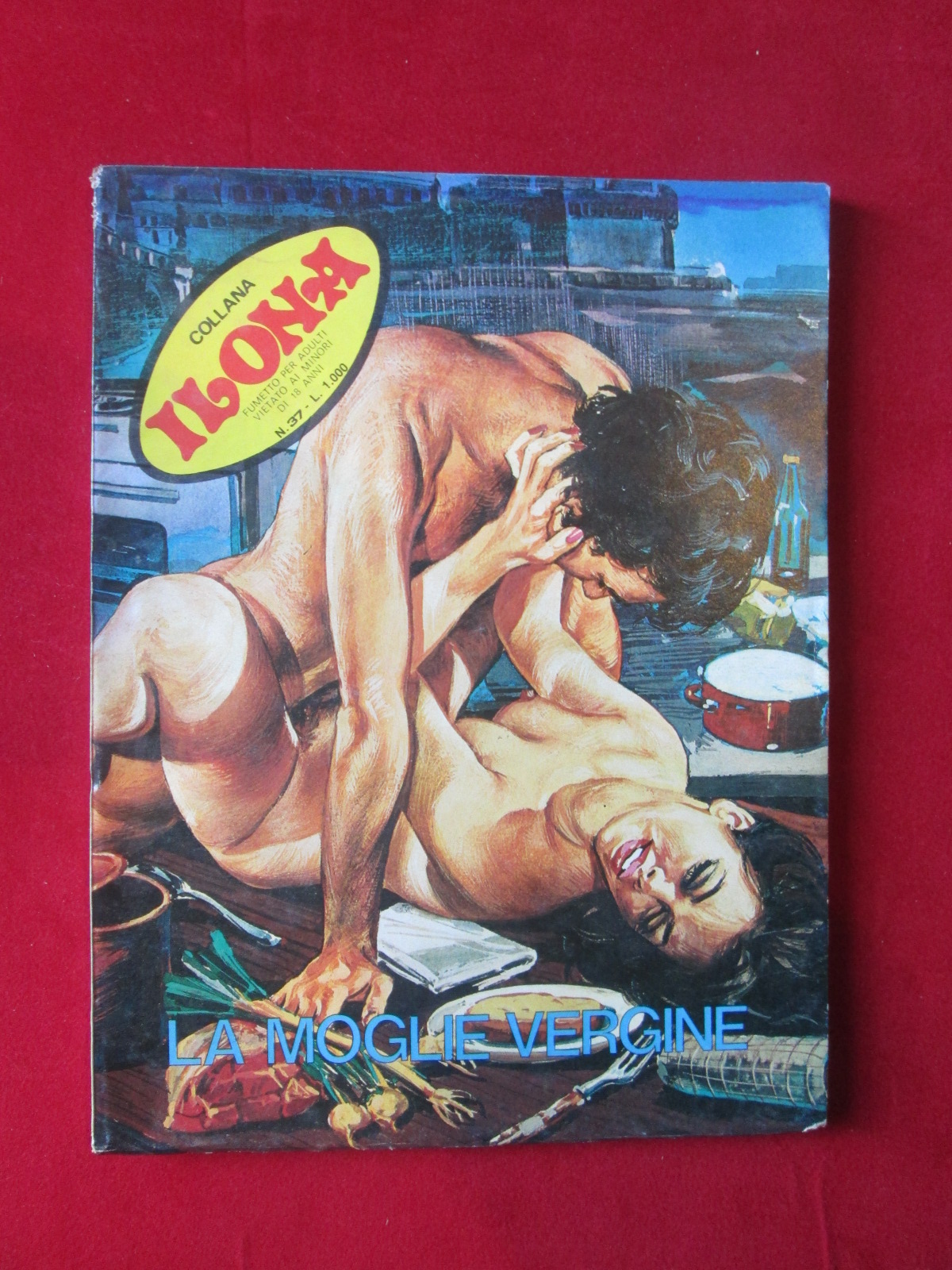 COLLANA ILONA 38 1982 GALAX EDITRICE FUMETTO EROTICO [SIT23]