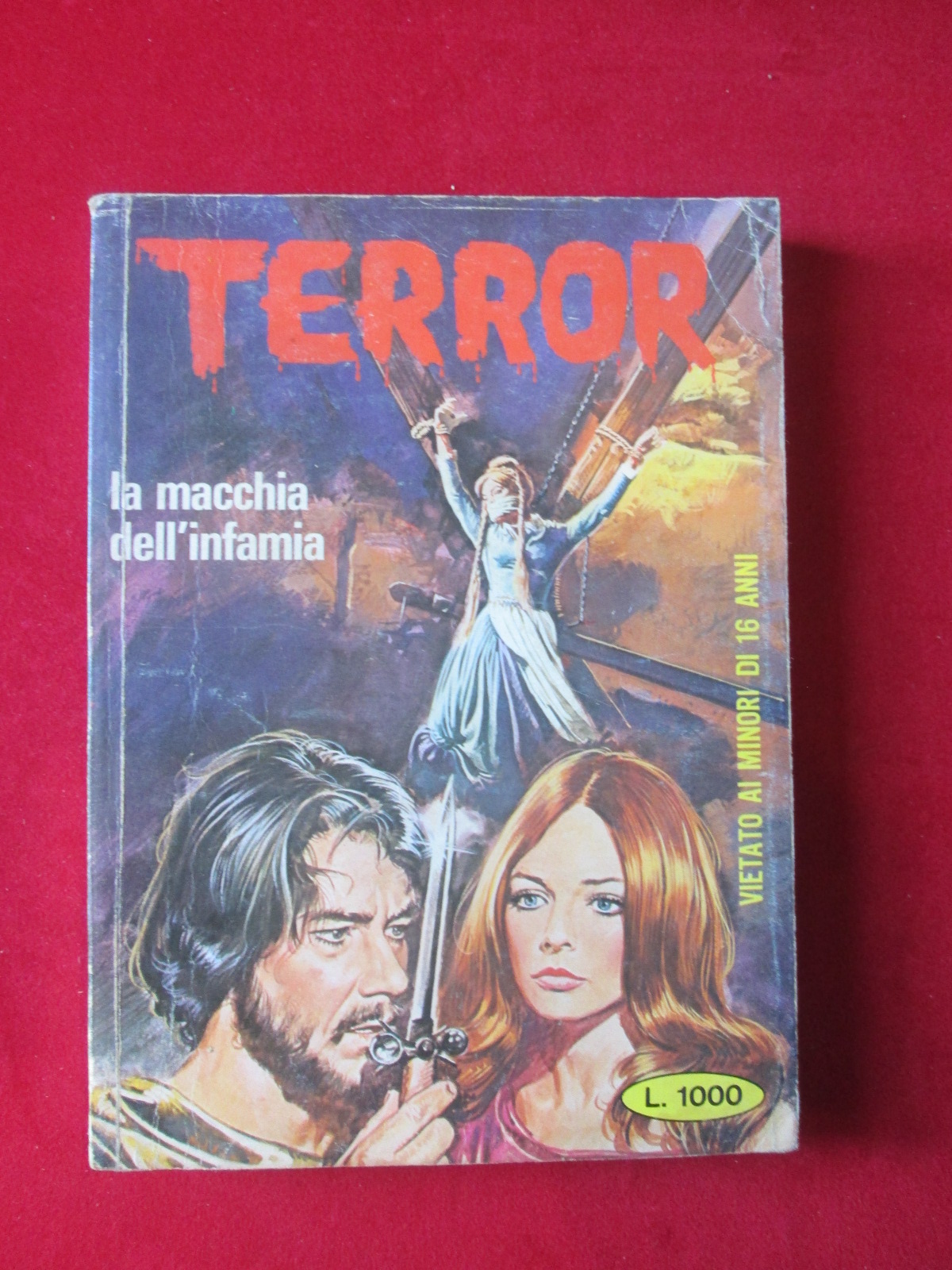 TERROR 137 1981 EDIPERIODICI FUMETTO EROTICO [SIT23]