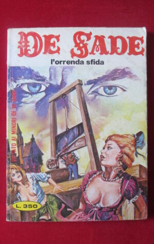 DE SADE 170 1979 EDIPERIODICI FUMETTO EROTICO [SIT23]