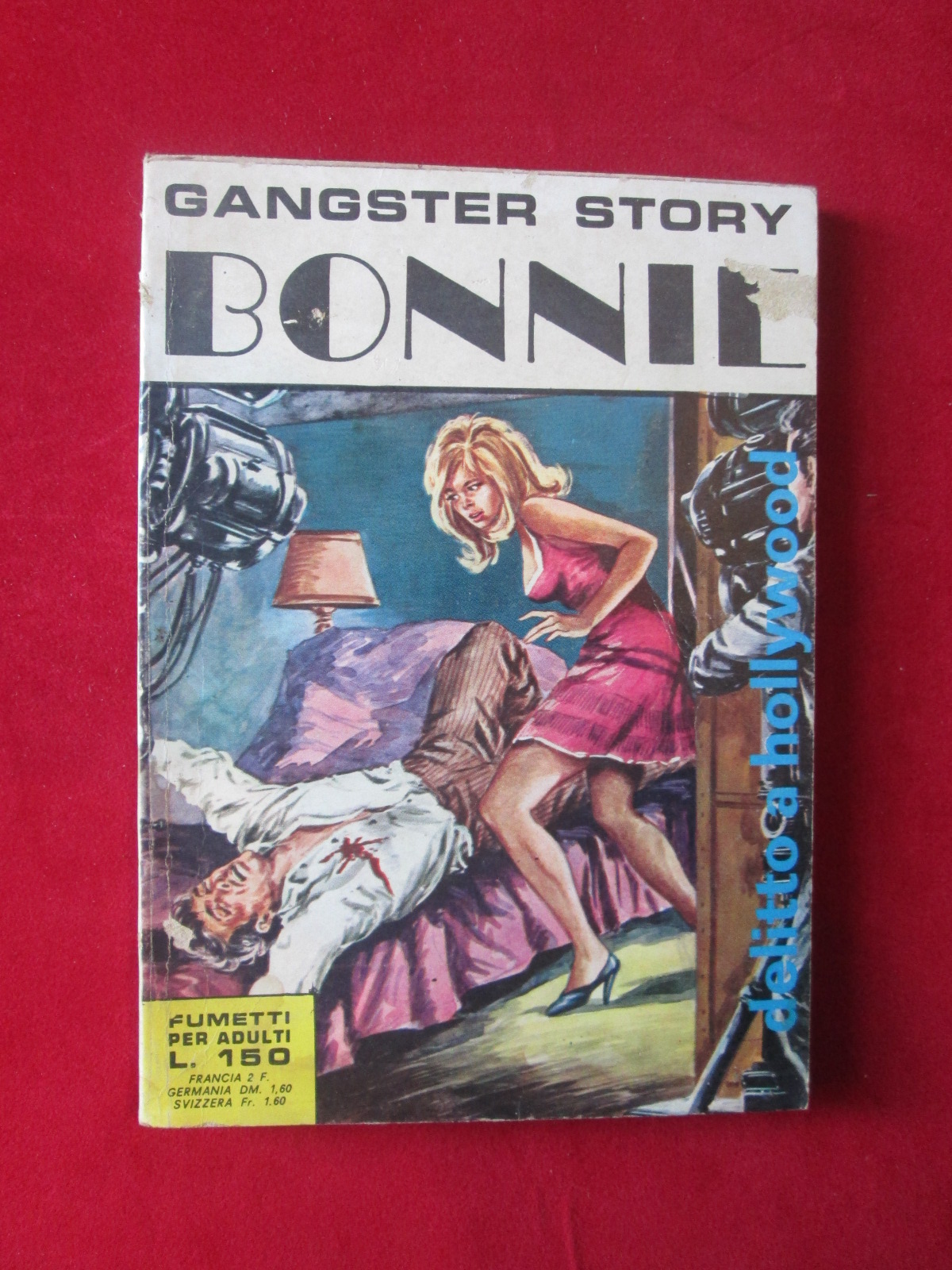BONNIE 22 1970 EDIZIONI ERREGI FUMETTO EROTICO [SIT23]