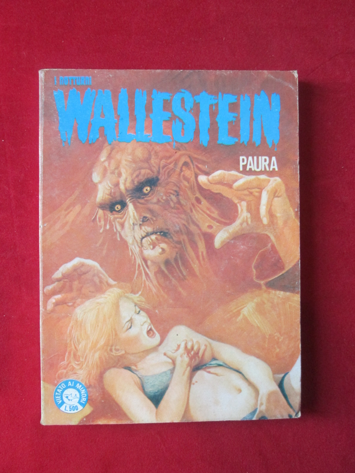 WALLESTEIN RISTAMPA 23 1981 EDIFUMETTO FUMETTO EROTICO [SIT23]