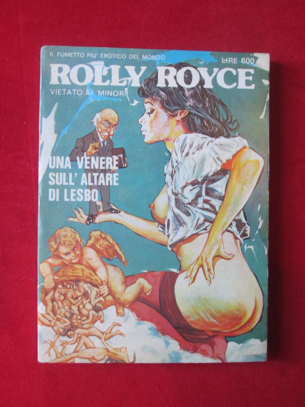 ROLLY ROYCE 5 1981 EDITRICE IL MOMENTO FUMETTO EROTICO [SIT23]