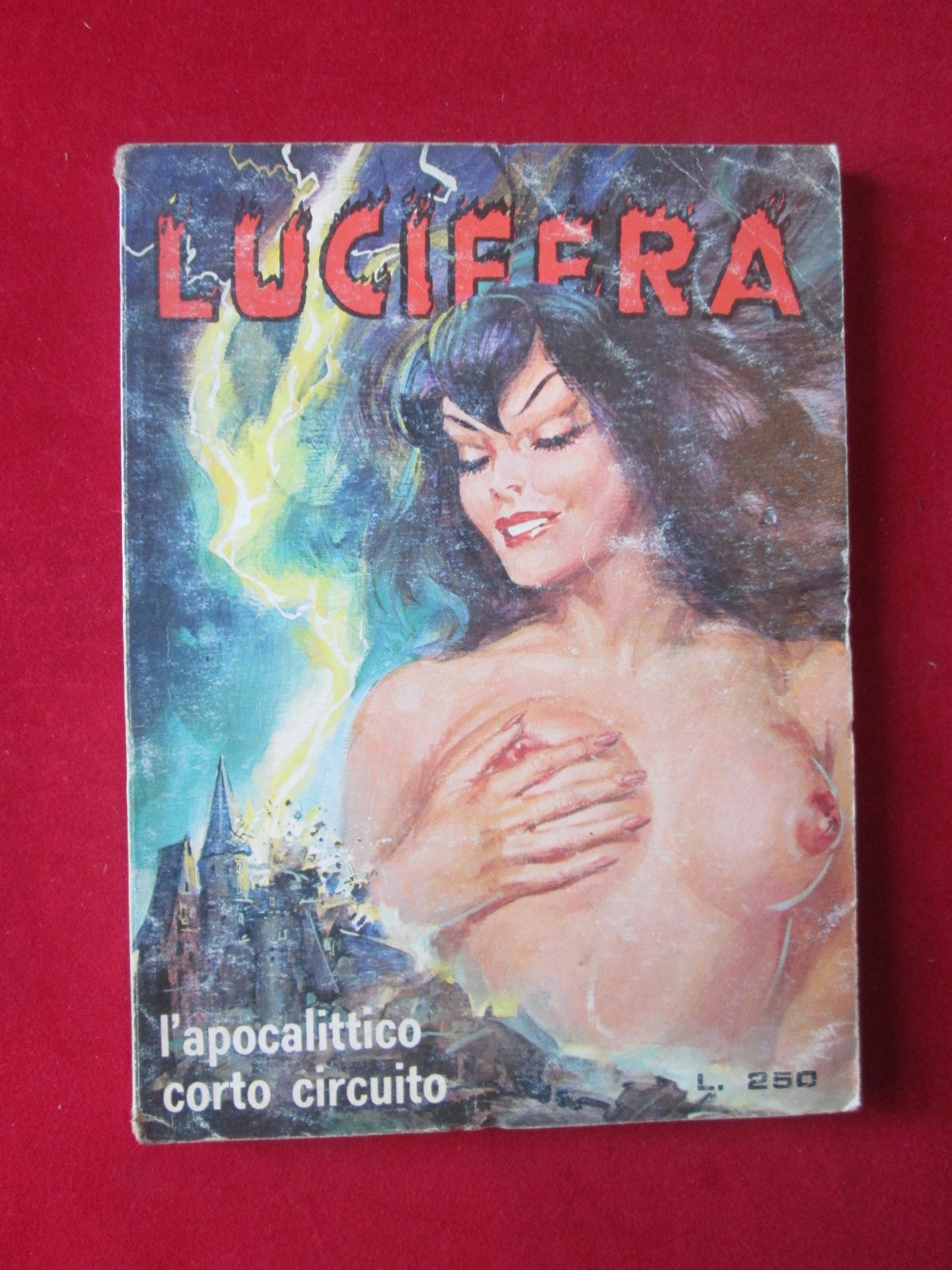 LUCIFERA 71 1975 EDIPERIODICI FUMETTO EROTICO [SIT23]