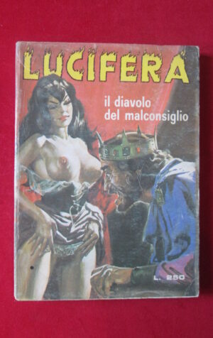 LUCIFERA 54 1974 EDIPERIODICI FUMETTO EROTICO [SIT23]