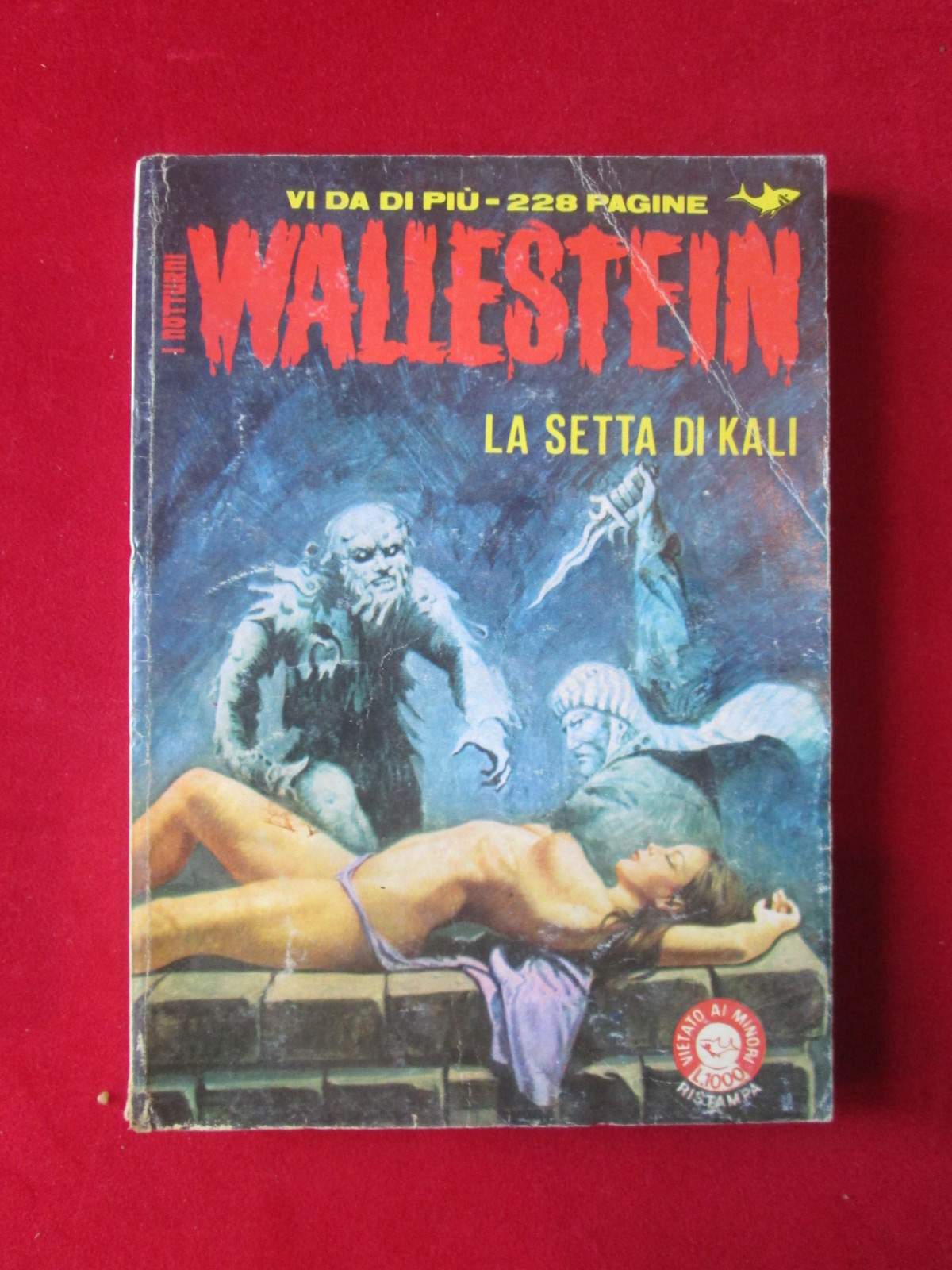 WALLESTEIN RISTAMPA 31 1981 EDIFUMETTO FUMETTO EROTICO [SIT23]