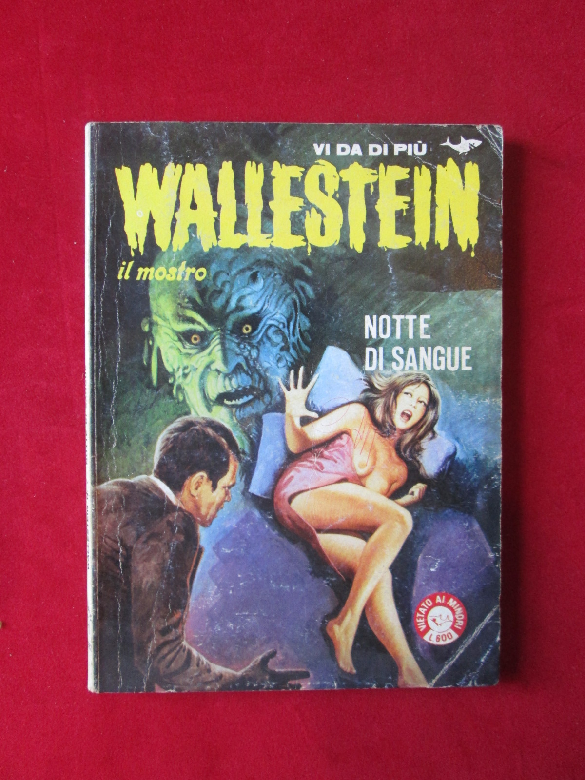 WALLESTEIN 7 1982 EDIFUMETTO FUMETTO EROTICO [SIT23]